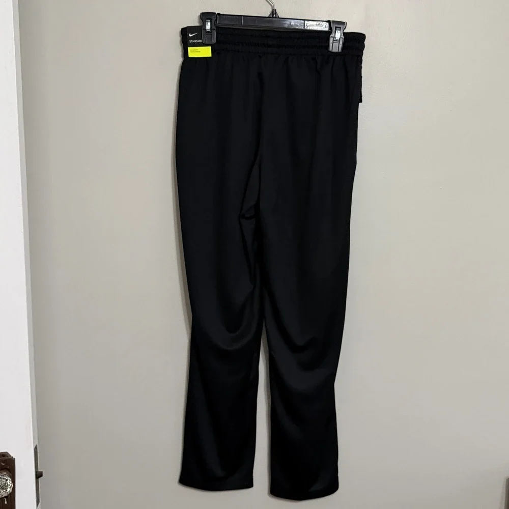 NEW Nike Dri-Fir Mens Small Black Basketball Warm Up Sweatpants AT3222-010 - Picture 3 of 9